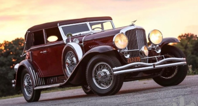 1931 Model J 2486 Derham Convertible Sedan